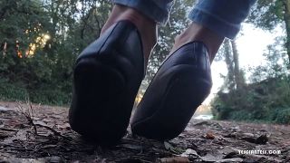 Goddess Vanessa - Unaware Giantess Ballet Flats Outdoors (Femdom porn)-9