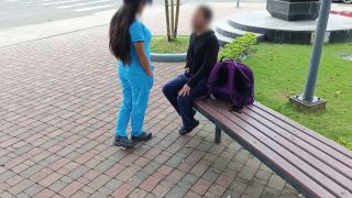 sexygirllatinax - The nurse!! I met him in the park and invited him to have a sexual adventure-6