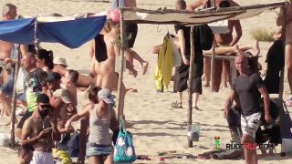 Lovely teens bare their bodies at a naturist plage-7