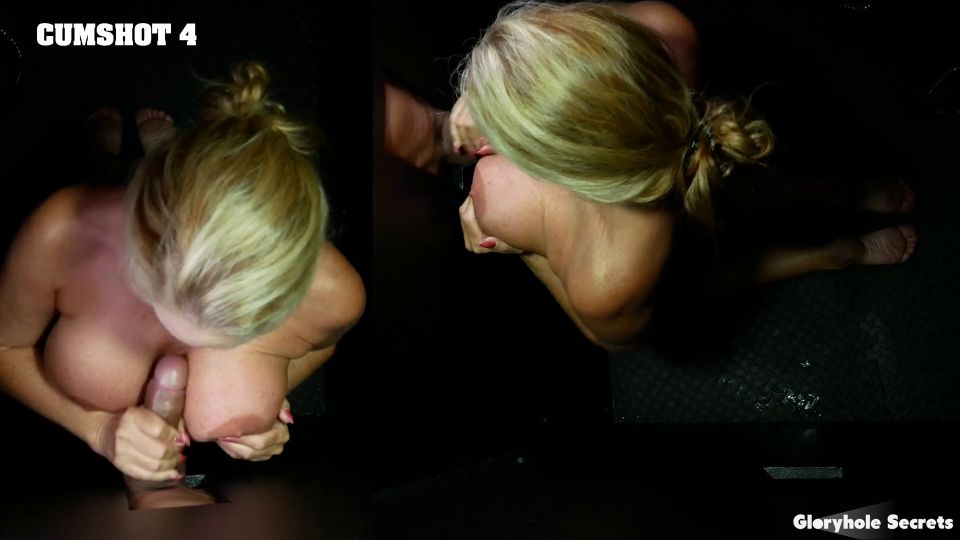 Wendy Raine's First POV Gloryhole Adventure With MILF