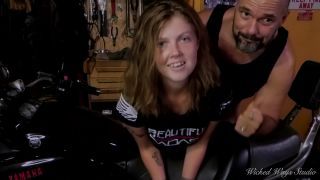 Wicked Fellow   Please Cum in my Ass Biker Babe Lets me Fuck her...-9