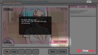 Nicole Risky Job - Camgirl showing her boobs and fingering sweet young pussy - Ep.1 - 100 Game-5