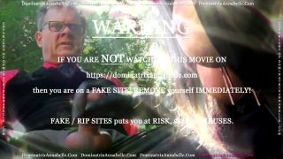 Dominatrix Annabelle – Just Leather! And . . . !!! - Handjob domination-5