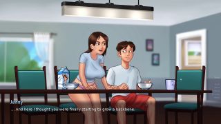 New XXX Games - Stepsis Wants To Fuck With Me In The Dining Room(18 ) - Summertime Saga New Update-3