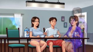 New XXX Games - Stepsis Wants To Fuck With Me In The Dining Room(18 ) - Summertime Saga New Update-9