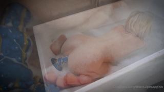 PinupPixie (therealpinuppixie) Alien Dildo Bath Time Onlyfans (Amateur porn)-5