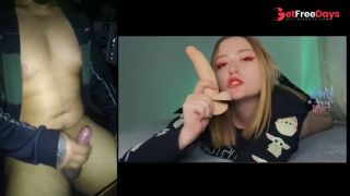 JOI GAME REACTION Guiding the cuckolds handjob  JOI CEI in Portuguese-0