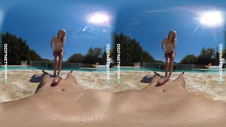 Hot Teen Banged: Hardcore Boy-Girl Fuck by the Pool SmallTits!-2