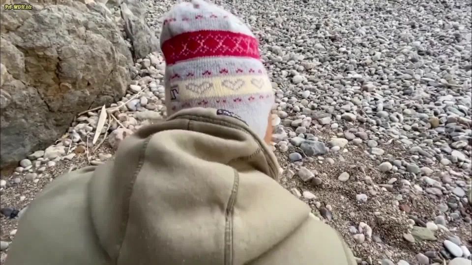 video 22 femdom otk Ivi-Rein - Public - Trotz Gaensehaut - Sex am Strand , fetish on fetish porn