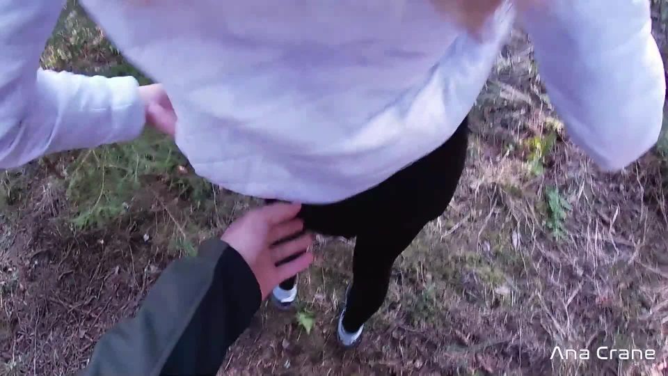 7312 Classmate make Blowjob and Anal Fucking in the Wood unti...