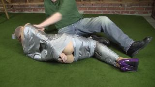 online adult clip 47 adria rae bdsm femdom porn | Tape Bound In The Warehouse | bdsm porn-6