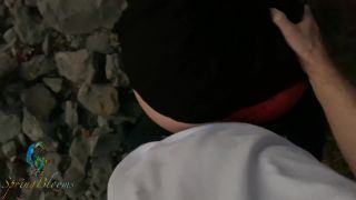 SpringBlooms - Teen gets Public Creampie by the Lake-0