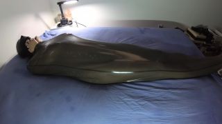 SMOKY LATEX RUBBER COCOON 2-4