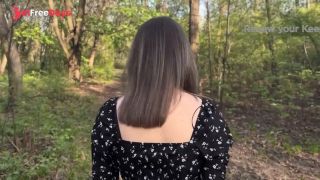Risky masturbation in a public park with a guy on a video call-6