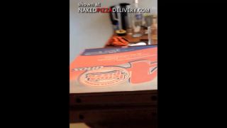 Naked Pizza Dani Answer Pizza Guy Topless-7