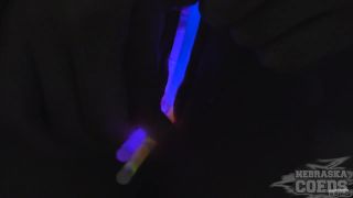 video 25 amateur boobs amateur porn | 19yo Sharlote Penetrating Her Virgin Pussy With Glowsticks To Stretch Herself | glow sticks-2