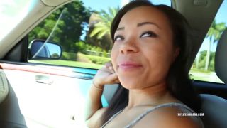 Hot Chick With Fat Ass Adriana Maya Fucks In Car-1