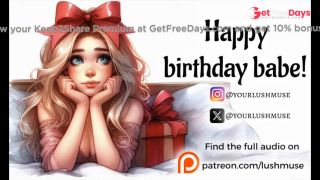 A very special birthday present... Erotic audio for men Anal-1