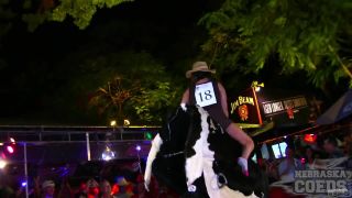 Fantasy Fest 2018 Topless Bull Riding And Girls Flashing Pussy And Tits On The Streets Public!-0