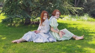 RestrainedEleganceAnita De Bauch & Scarlot Rose - Unchaperoned In The Garden-4