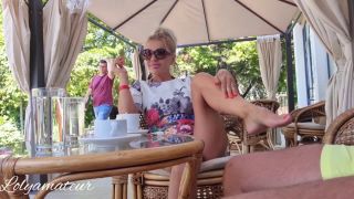 Public Coffe With Stepmom And After Stepson Share A Bed With Beautiful Stepmom 1080p-2