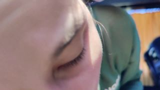 Amateur - Teen Stranger Catching Me And Sucking My Cock In A Bus Amateurporn-1