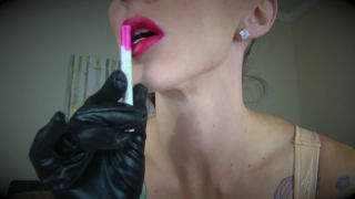 free porn video 2 London Lix - Cigarette Dangling Lipstick Fetish Poppers on smoking pony fetish-2