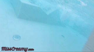 Flashing My Dick In Front Of A Girl In Public Pool And Helps Me And Fuc.-7