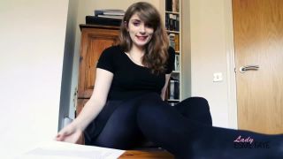 Lady E@me F@ye - Manipulative Boss Makes You Her Pantyhose-2