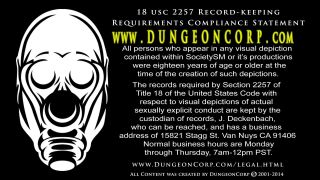 free adult video 7 DungeonCorp – Kit in Tense Bondage – Kit Lacey, foot fetish babes on bdsm porn -3