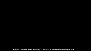 xxx clip 34 Firm Hand Spanking – MP4/HD – Belinda Lawson – The Institute – N/Standing on tiptoe, totally nude, Belinda Lawson is caned held on Helens back, brianna femdom on femdom porn -0