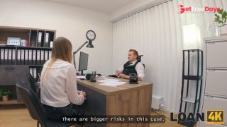 [GetFreeDays.com] LOAN4K. Blonde Maya with big tits is fucking a bank worker on the office chair while his colleague i Porn Video June 2023-0