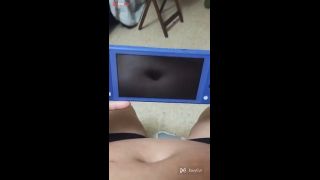 Playing nintendo switch and she poke my navel so good-3