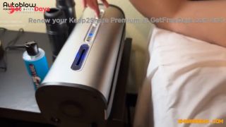 He Uses the Autoblow Vacuglide while Watching My Recorded Video-1