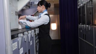 Senior Cabin Attendant is a Lesbian?! A new cabin attendant who was touched and felt during work by a breast massage lesbian harassment VOL.2 ⋆.-3