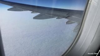 Veronika Charm - Risky Public Handjob on an Airplane Ultra HD/4K - Public sex-9