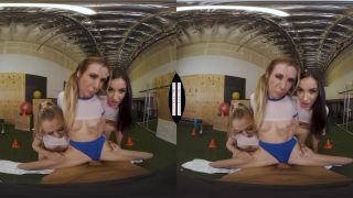 online video 23 Surprise their personal trainer with their 3 wet pussies - VR on hardcore porn very hardcore porn-2