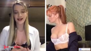 [GetFreeDays.com] Secret Office Lesbian Relationship Continues On Webcam - Kenna James, Serene Siren Porn Film November 2022-4