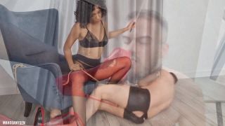 MahoganyQen Hardcore Ballbusting and CBT Destruction Compilation.-8