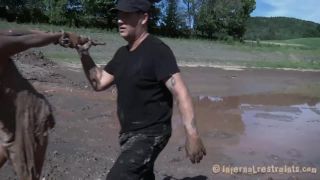free video 6 indian feet fetish Infernal Restraints – Mud Slut – Rain DeGrey, Matt Williams, fetish on femdom porn-2