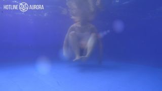 Hotline Aurora - Swimming under Water, Wet Shirt, Sweet Ass, GoPro [FullHD 1080P] on big ass porn amateur porn 1-1