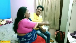 Desi cheating band caught by wife family threesome sex with ba....-3