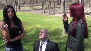 online xxx video 27 Brat Princess 2 - Christina and Mia - Use a teacher as an Ashtray (720 HD) | human ashtray | femdom porn fetish queen-3