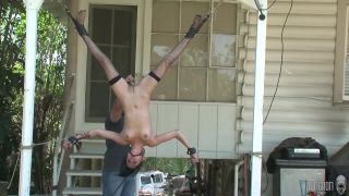 adult xxx video 28 ffm bdsm porno SocietySM – Inverted Porch Hang – Koneko Claw, fetish on femdom porn-7