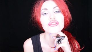 Redhead Italian Mistress In Black Boots Humiliates You..-3