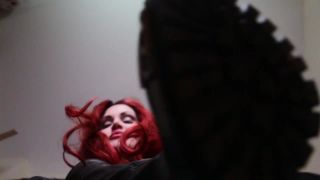 Redhead Italian Mistress In Black Boots Humiliates You..-7
