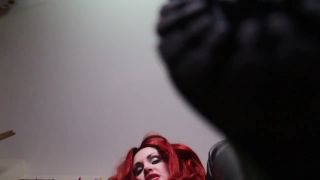 Redhead Italian Mistress In Black Boots Humiliates You..-9