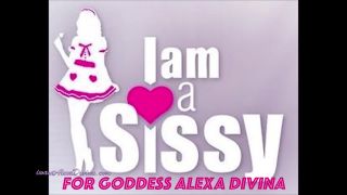 xxx video 5 slave fetish fetish porn | Goddess Alexa Divina - Panty Wearing sissy bitch Masturbation Instruction | feminisation-5