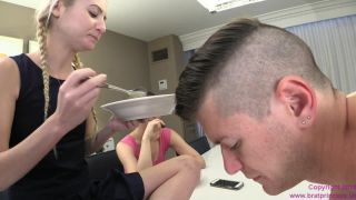xxx video 8 Brat Princess - Brianna, Odette - Pegged by Mother for Sisters Birthday Breakfast, forced femdom on fetish porn -9
