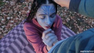 adult clip 34 MaryVincXXX in 092 Cute Neytiri from Pandora Tastes my Cum,  on teen -8